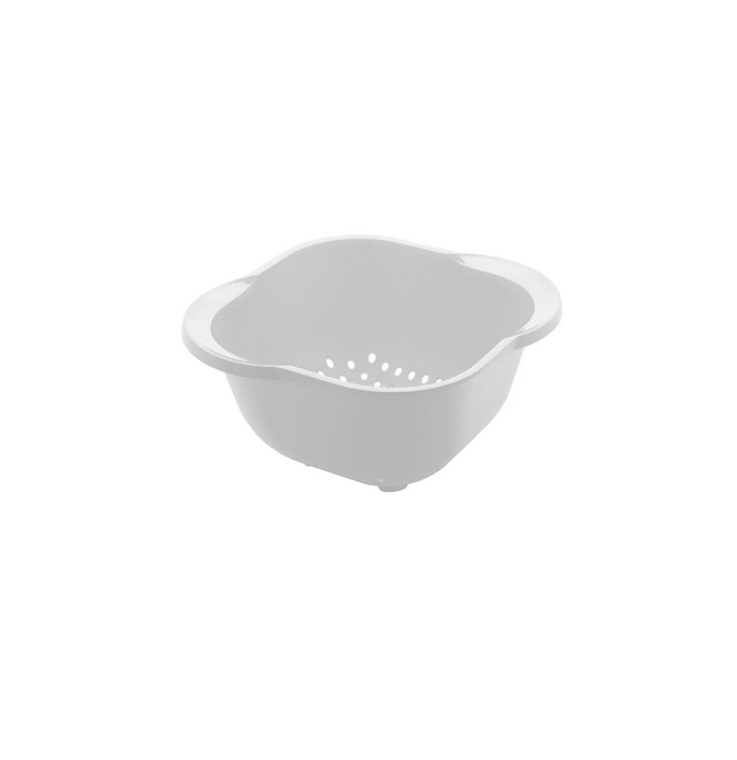 Escurridor multiuso 22,5 x 22,5 x 11,5 cm - Blanco