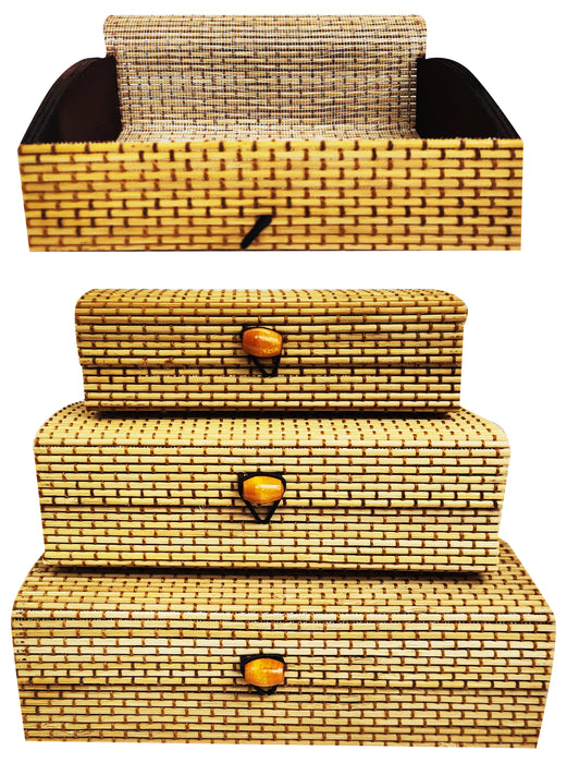 Cajitas de bambú