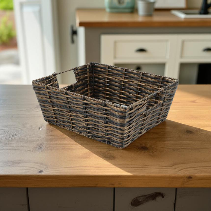Cesta de Rattán Sintético