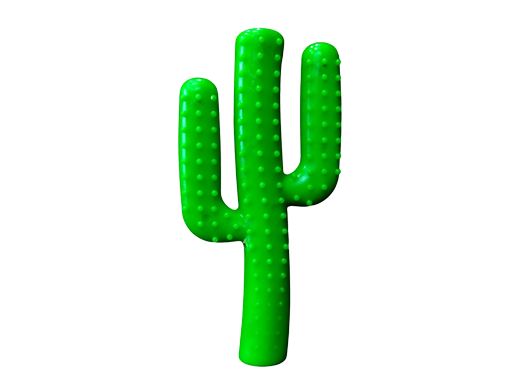 Juguete perro cactus ultra resistente 18x9x3,5 cm