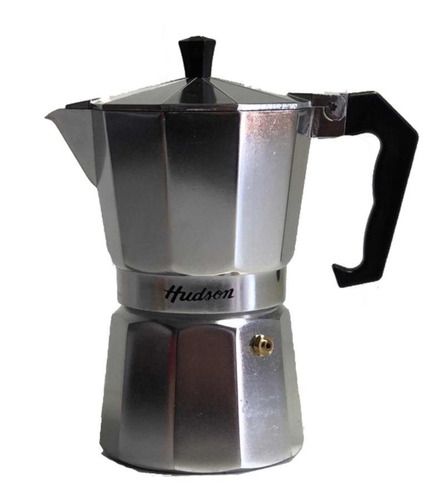Cafetera estilo italiana plateado 6 y 9 tazas