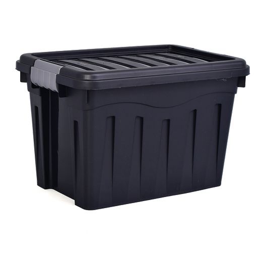 Caja negra con trabas capacidad 20 litros