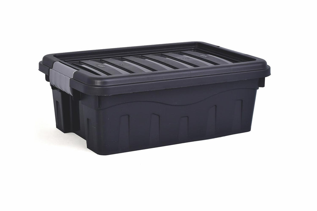 Caja negra con trabas capacidad 11 litros