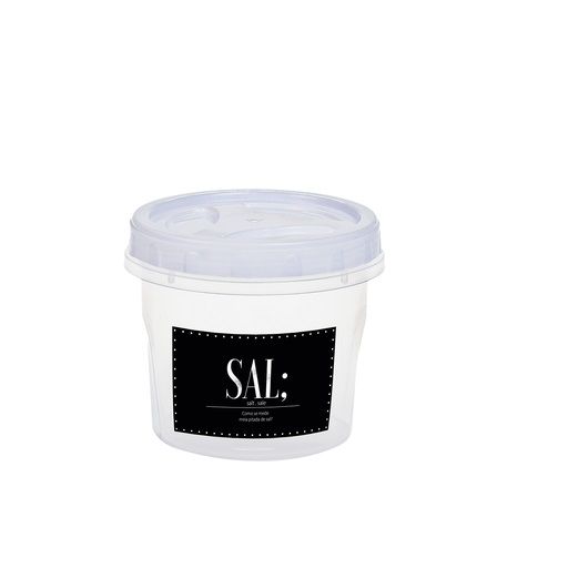 Recipiente con rosca para sal 750 ml