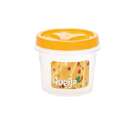 Recipiente con rosca para queso 750 ml