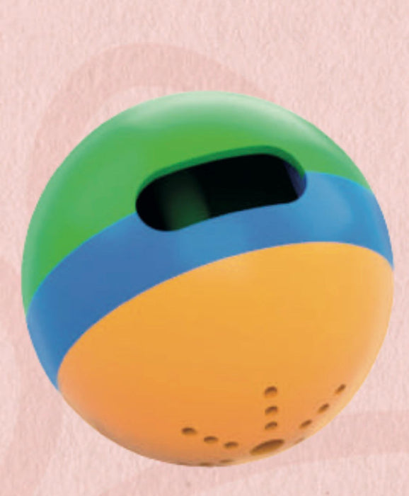 Pelota con dispensador de ración