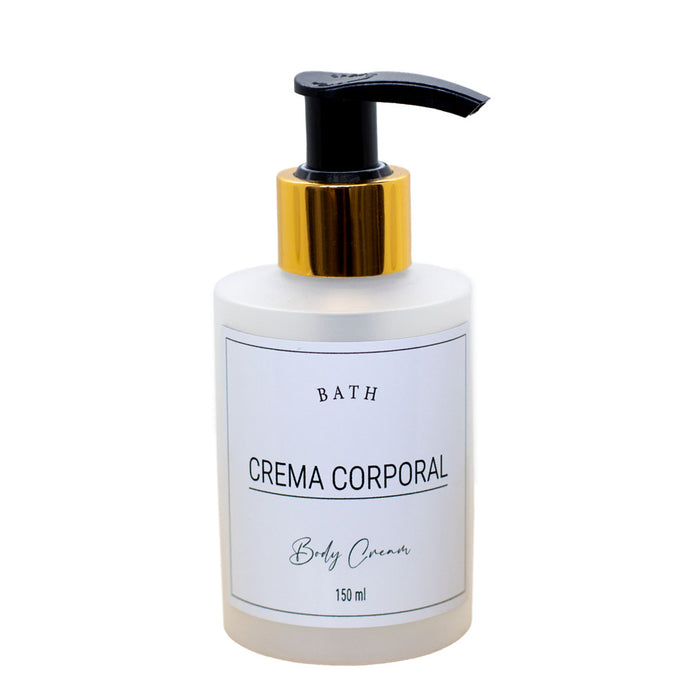 Dispensador de plástico para crema corporal