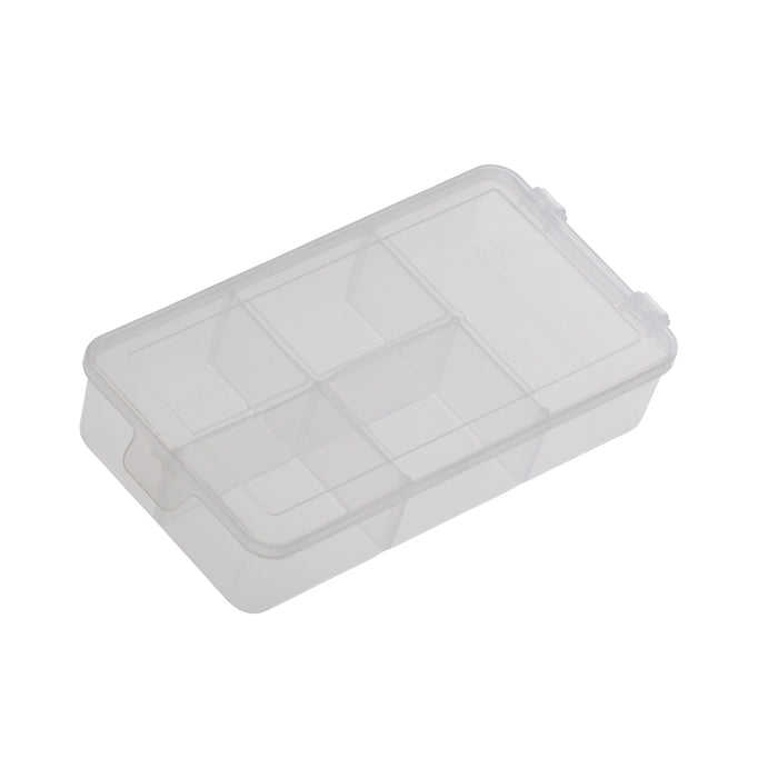Organizador con 5 Divisiones transparente