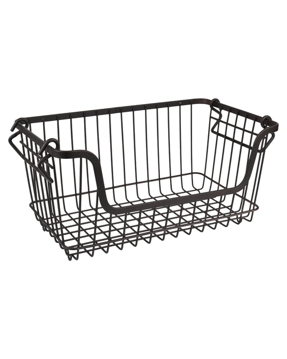 Cesta de Metal Apilable