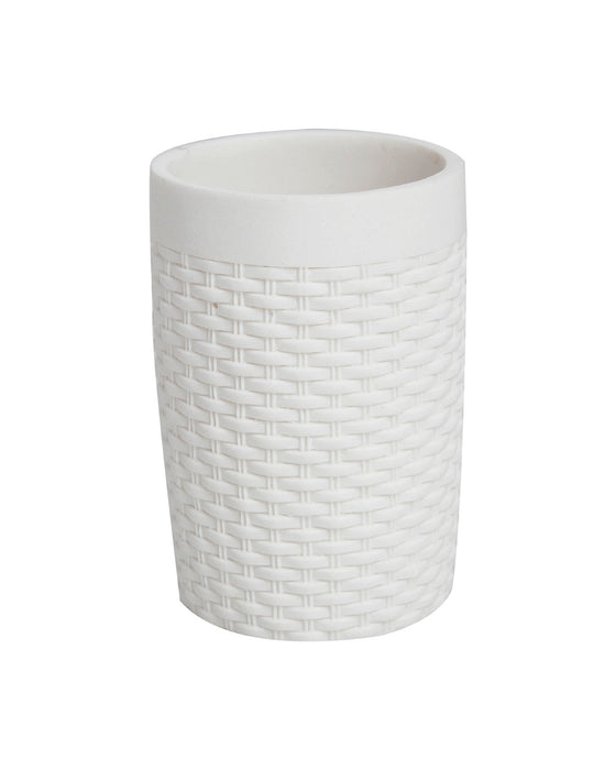 Vaso Trenzado Blanco