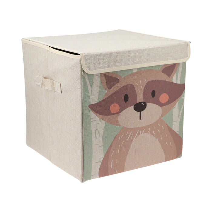 Caja con Animalitos de Tela tipo alpillera