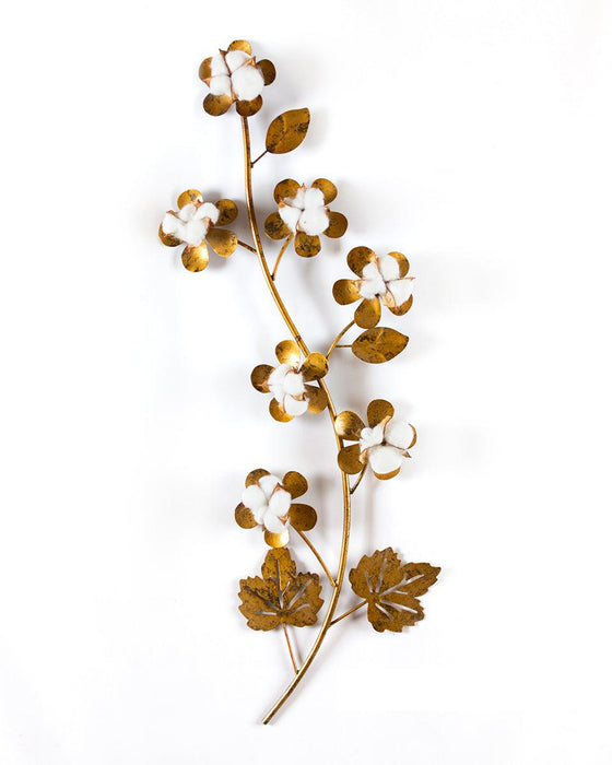Adorno de Flores de Algodón para Pared