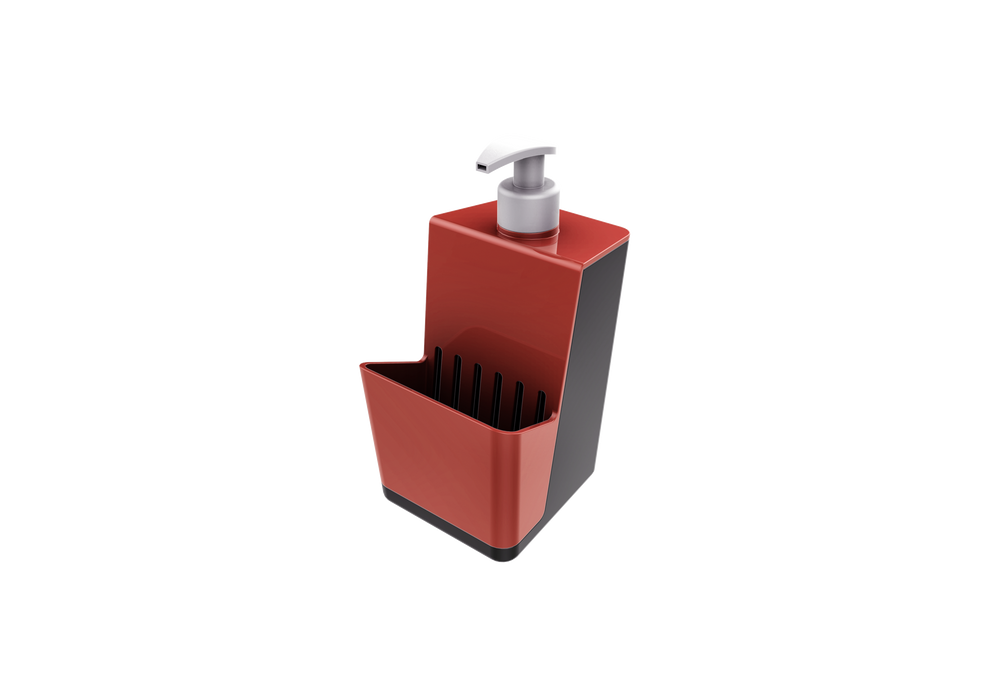 Dispensador de Jabón con Portaesponja