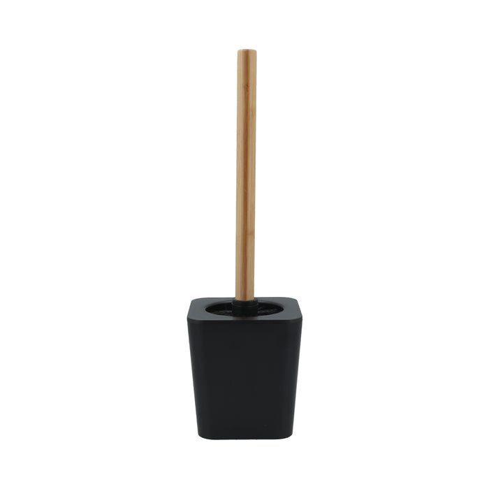 Cepillo sanitario negro con bambú