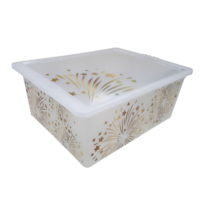 Cajas con Motivo con 17 Litros de Capacidad