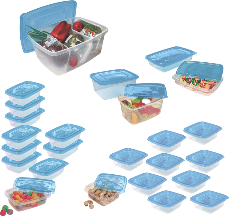 Set de 25 tuppers