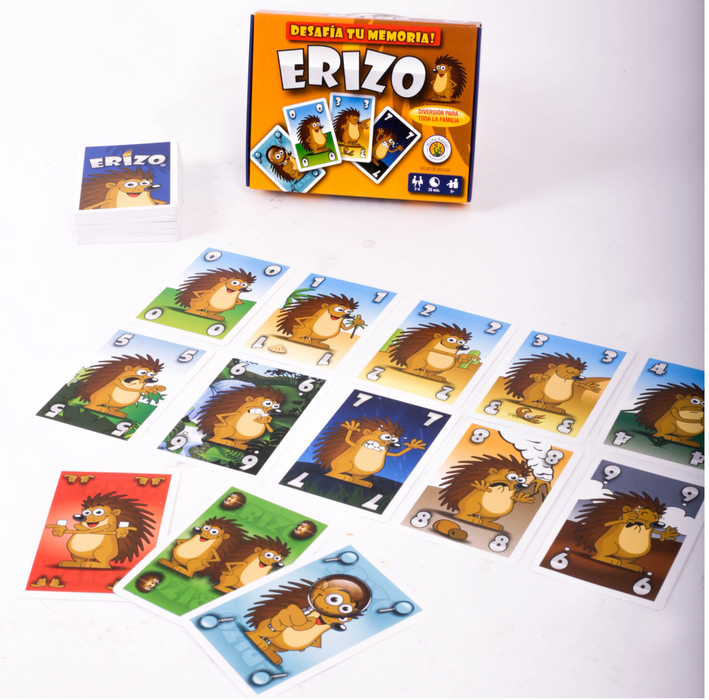 Juego de cartas Erizo