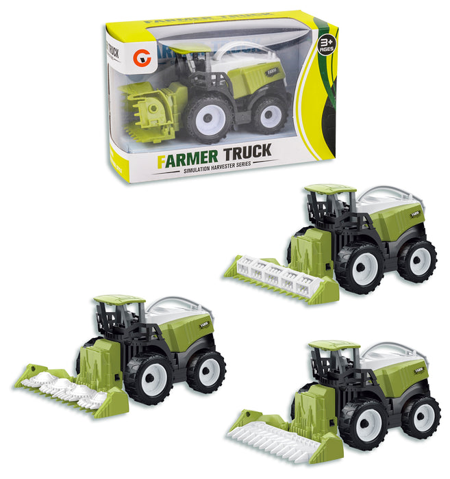 Tractor Farmer Truck en caja 14x6.5x8.8cm