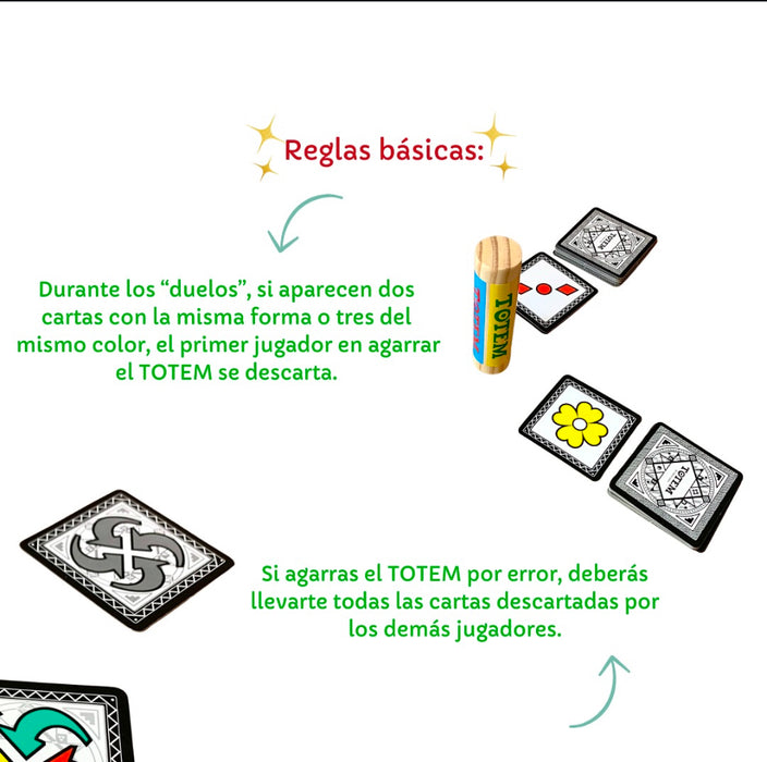 Juego de cartas TOTEM