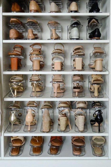 Organizador de zapatos transparente